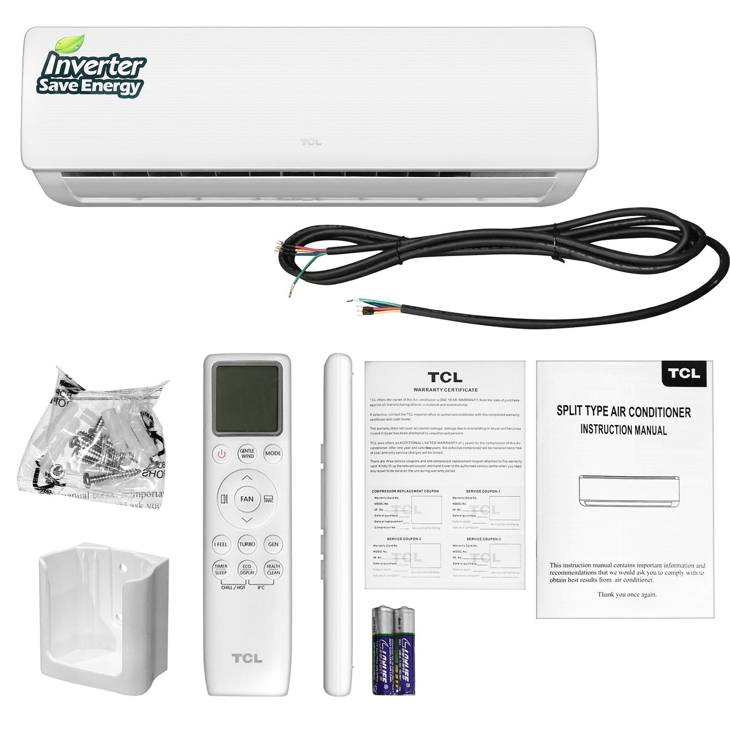 TCL 12000 BTU AC INVERTER