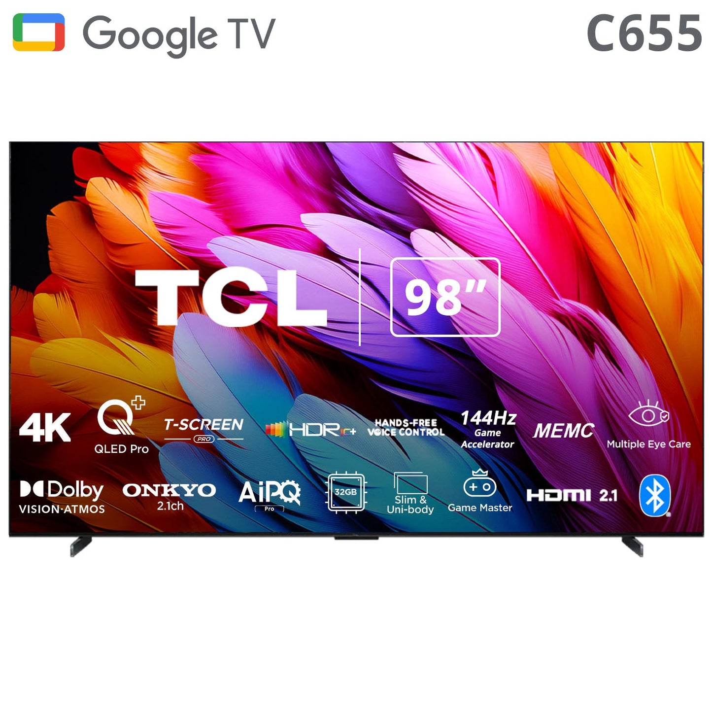 TCL Quantum DOT Google TV 98inch