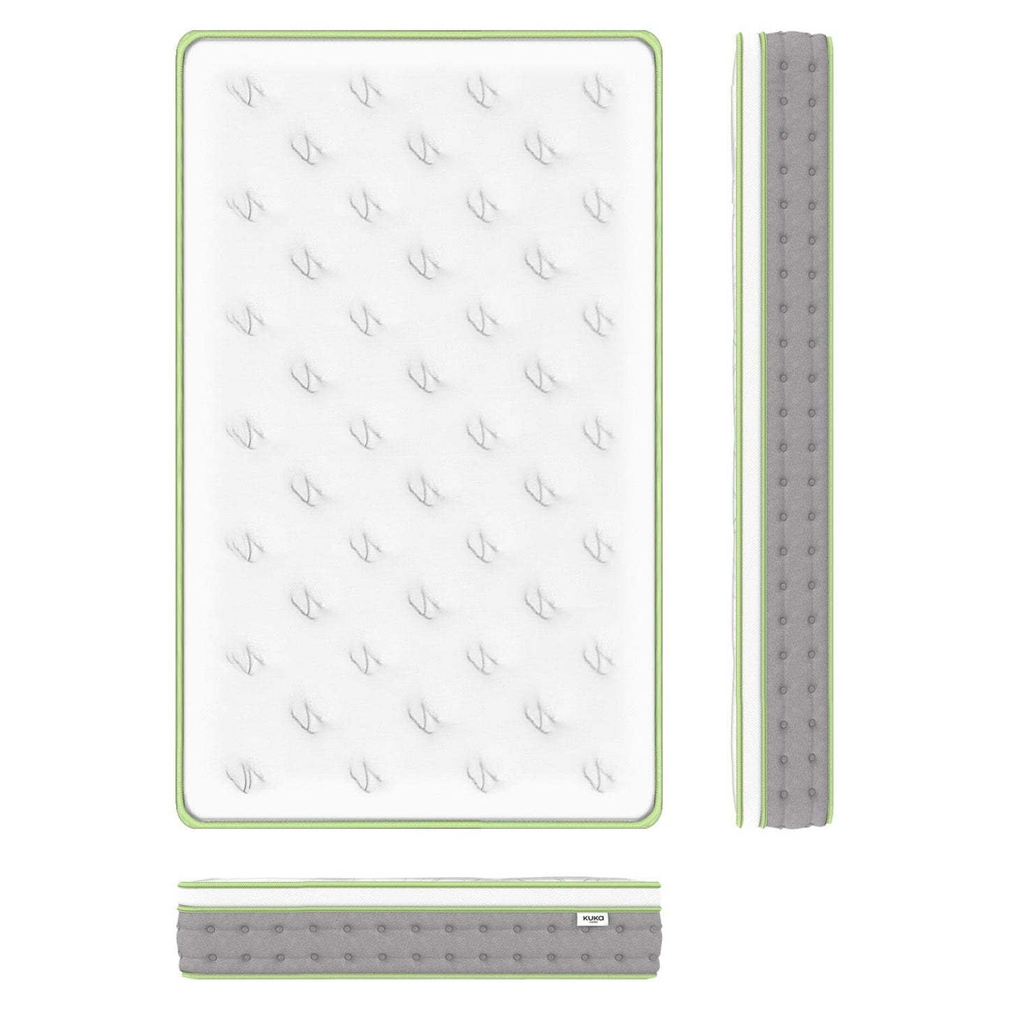KUKA-HOME Latex Spring Mattress Double (122 x 200cm)