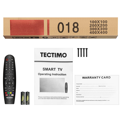 TECTIMO 4K UHD SMART TV 65 INCH TV - 58370