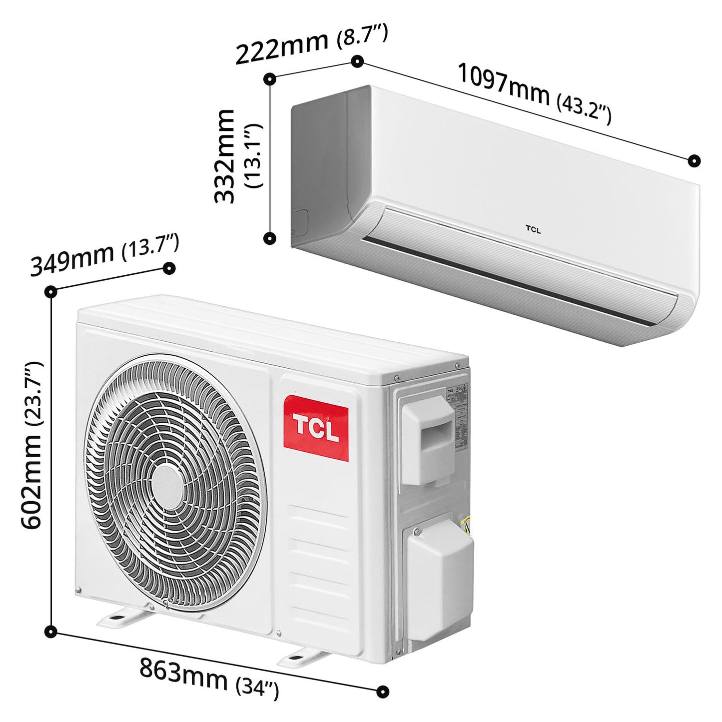 TCL 18000BTU AC INVERTER WIFI BREEZE IN