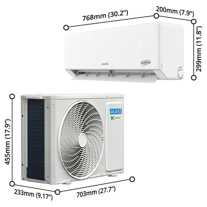 AKAVEE 18000 BTU AC INVERTER WIFI READY