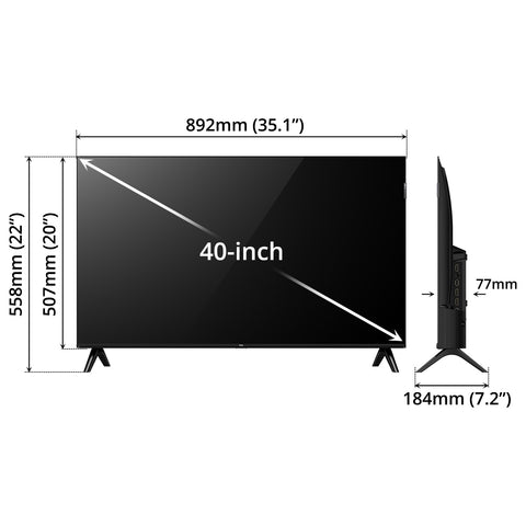 TCL QLED 40 INCH TV SK5