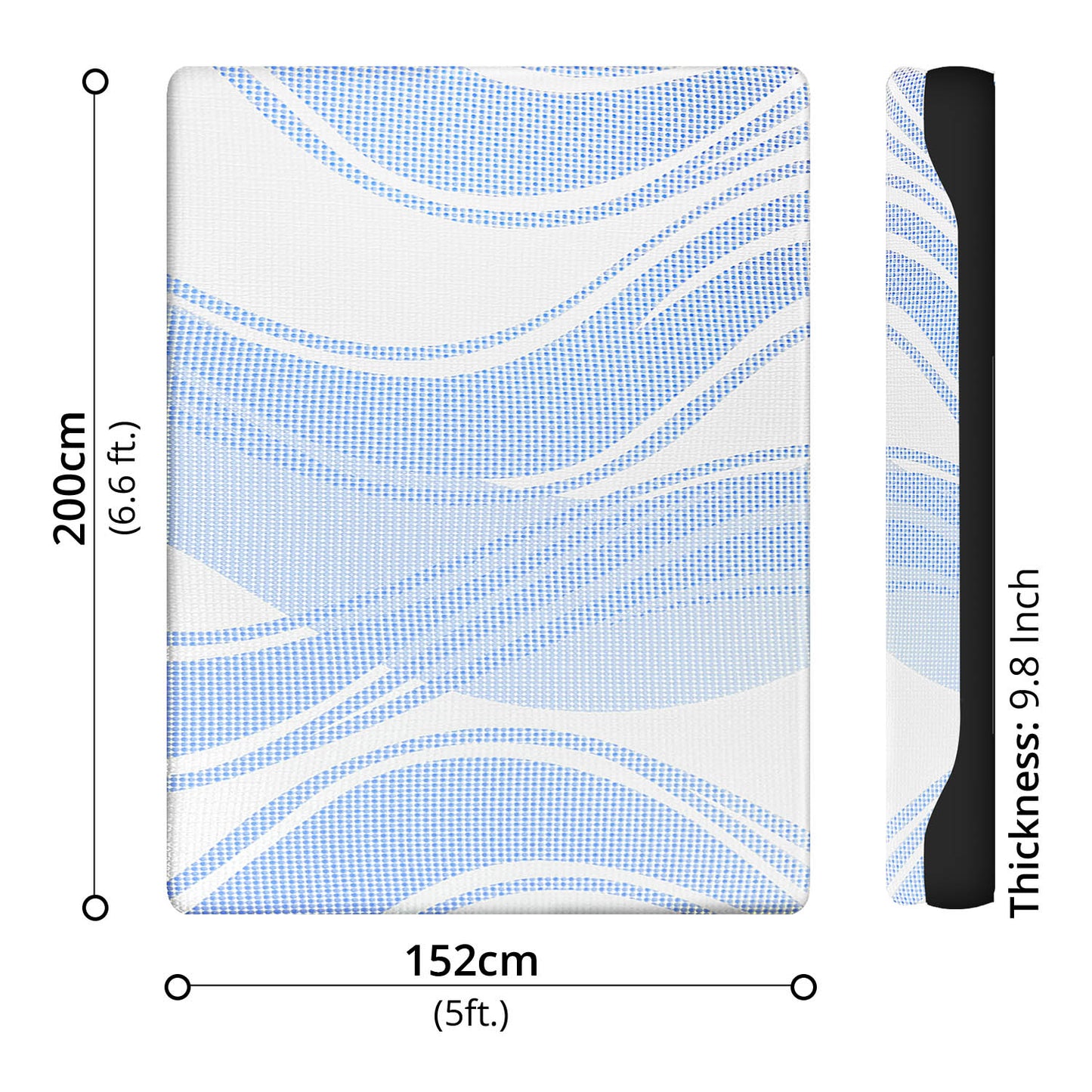 A-VALUE Memory Foam Mattress Queen (152 x 200cm)