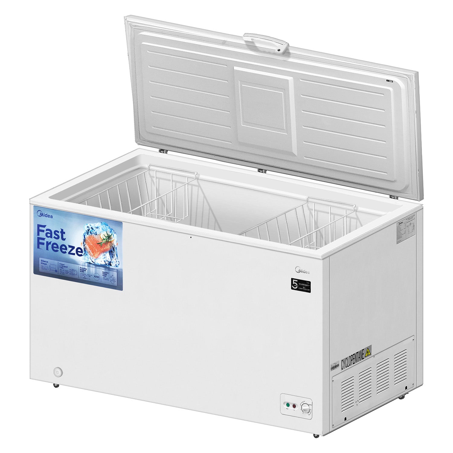 Midea Chest Freezer (418L) - WD-500WR