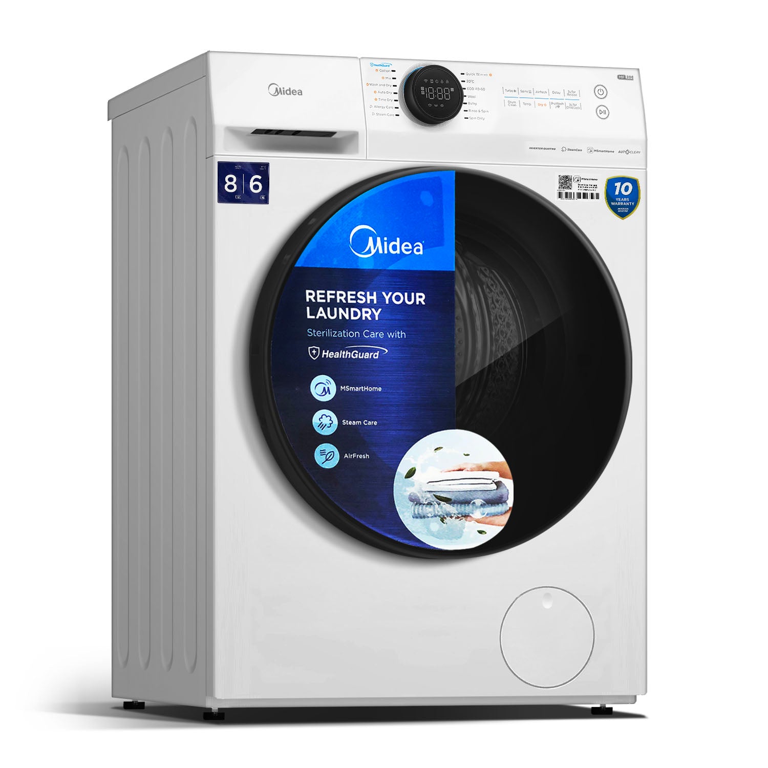 Washer & Dryer, Inverter (8kg)