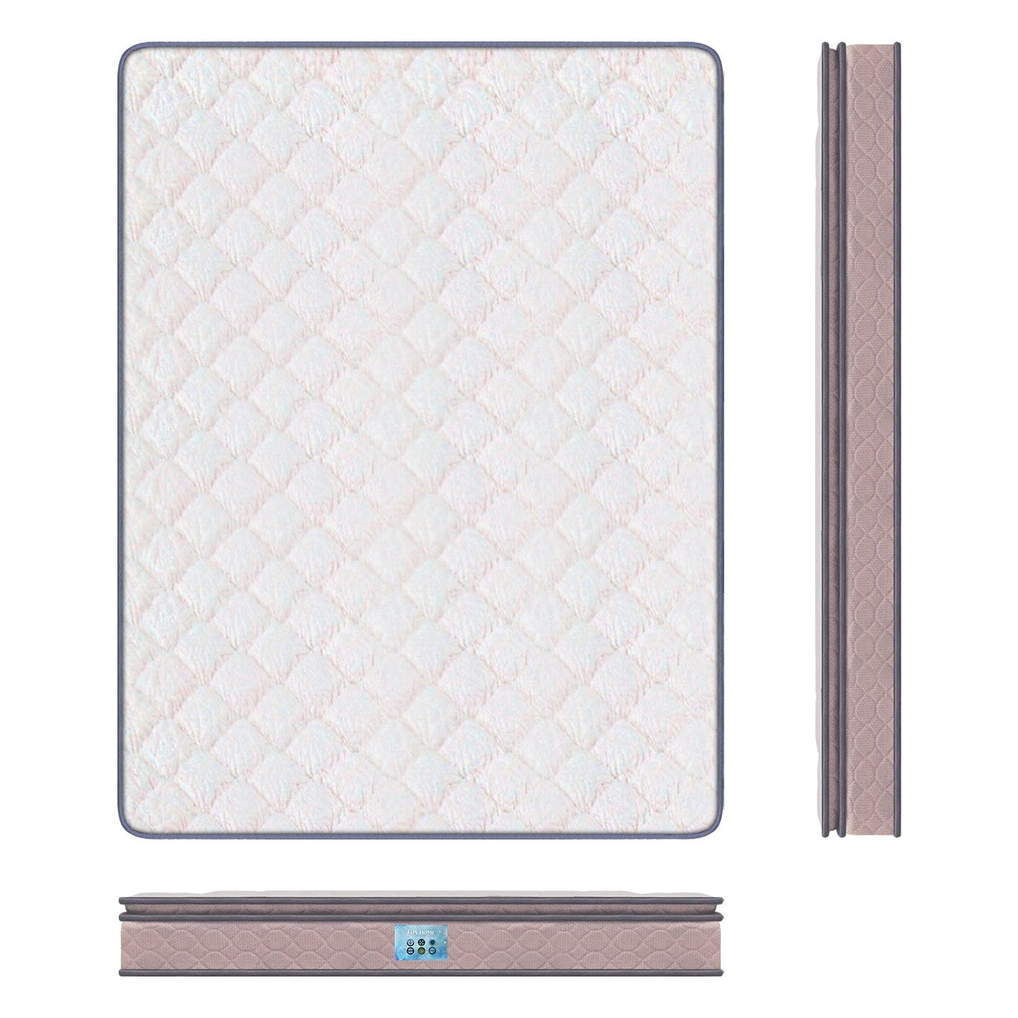 EON - SPRING MATTRESS WITH MRMORY FOAM - QUEEN 8.5 INCH [5 X 6.6 ] - 40430