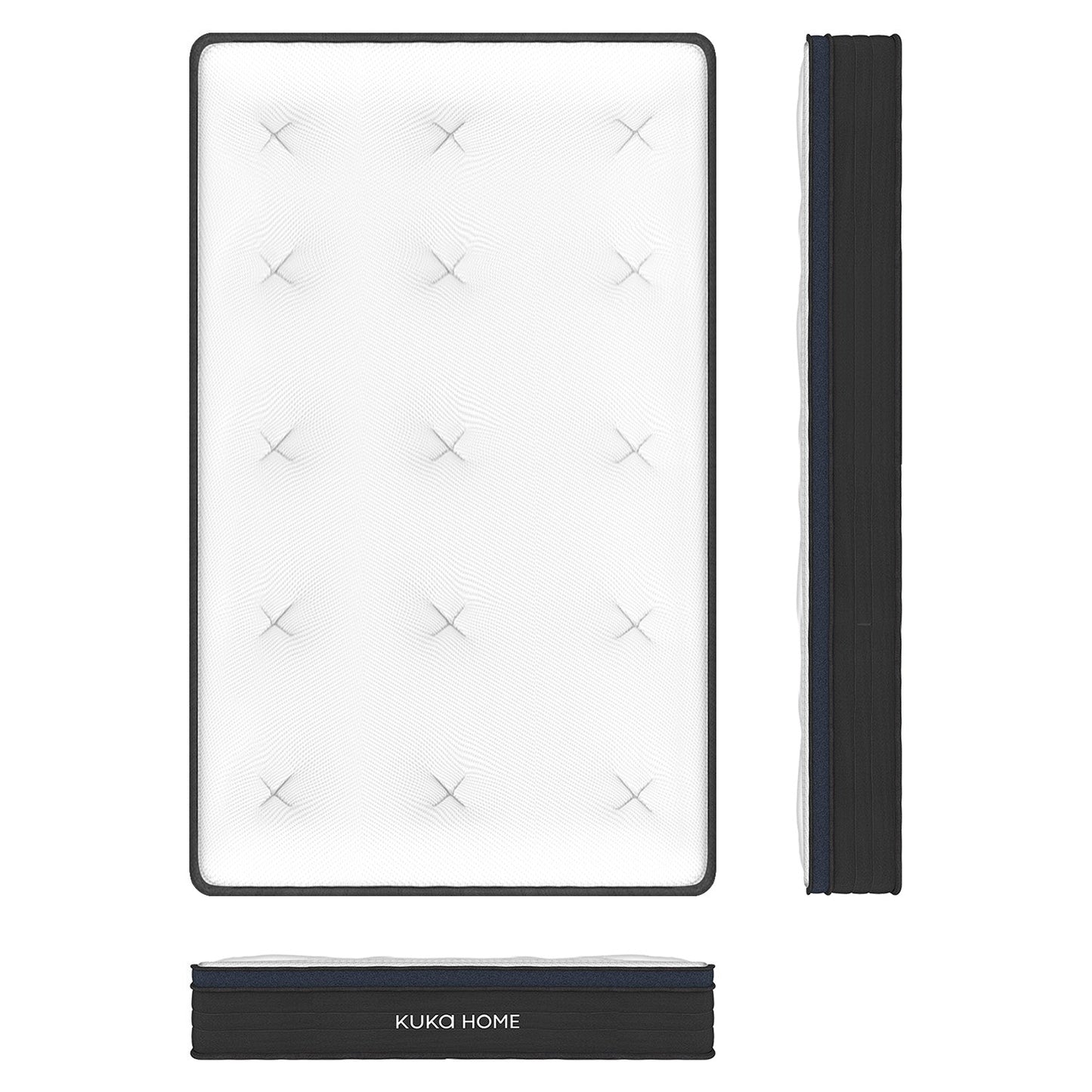 KUKA-HOME Cooling Spring Mattress Double (122 x 200cm)