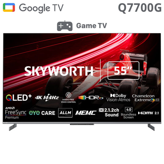 SKYWORTH 4K QLED  wifi Gaming Google TV 55inch