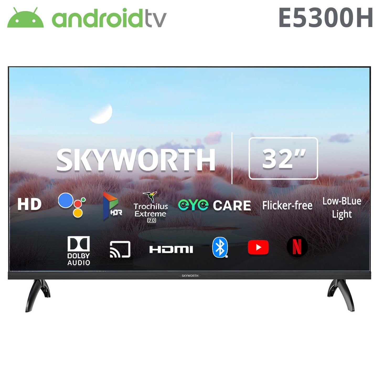 SKYWORTH Led full hd smart Android TV 32inch