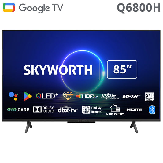 SKYWORTH 4K QLED Google TV 85inch