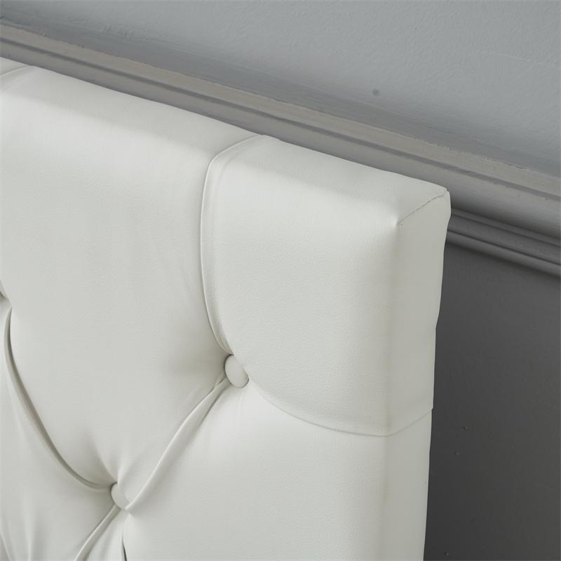 RIFA White PU Storage Bed Queen 6.3