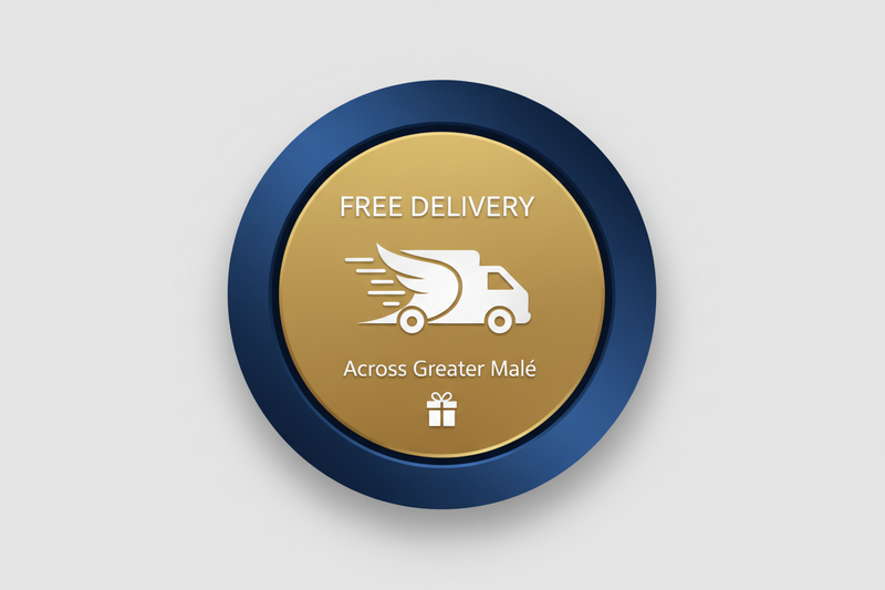  Free Delivery Across Greater Malé